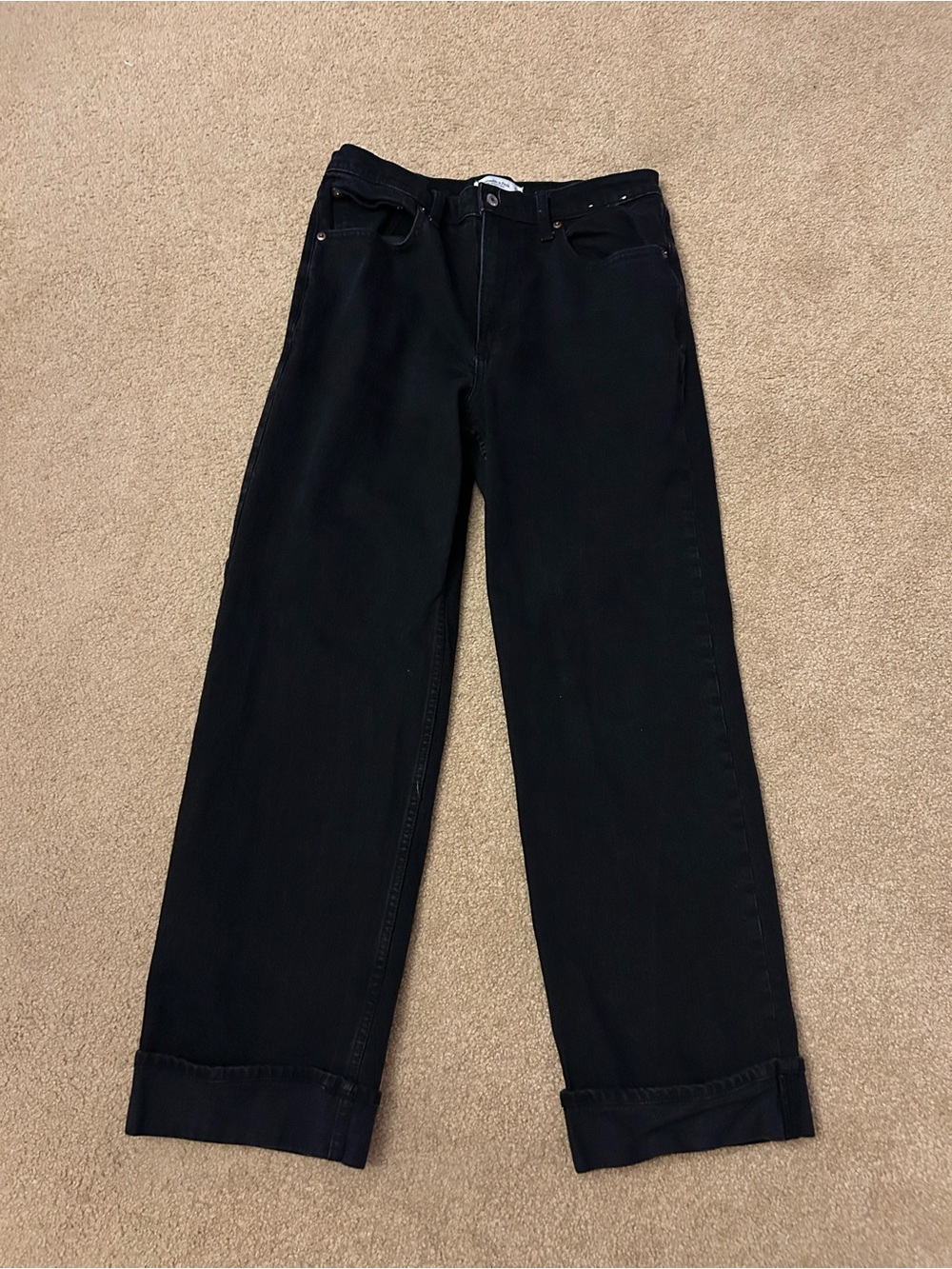 abercrombie high rise relaxed jean 30R